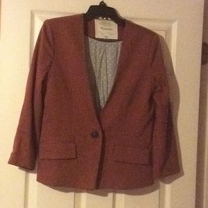Classic single button blazer